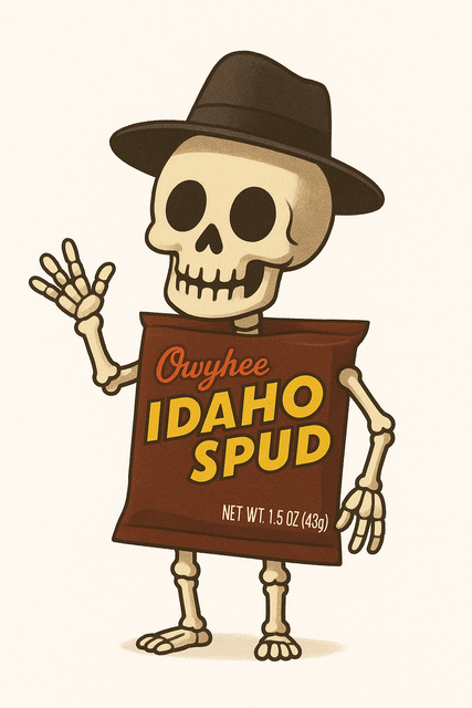 Full-Size Idaho Spud Chocolate Bars: The Ultimate Halloween Treat for Trick-or-Treaters