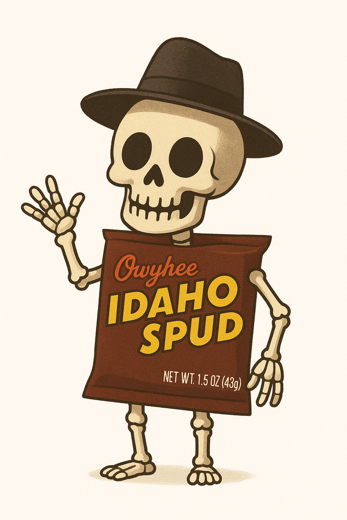 Full-Size Idaho Spud Chocolate Bars: The Ultimate Halloween Treat for Trick-or-Treaters