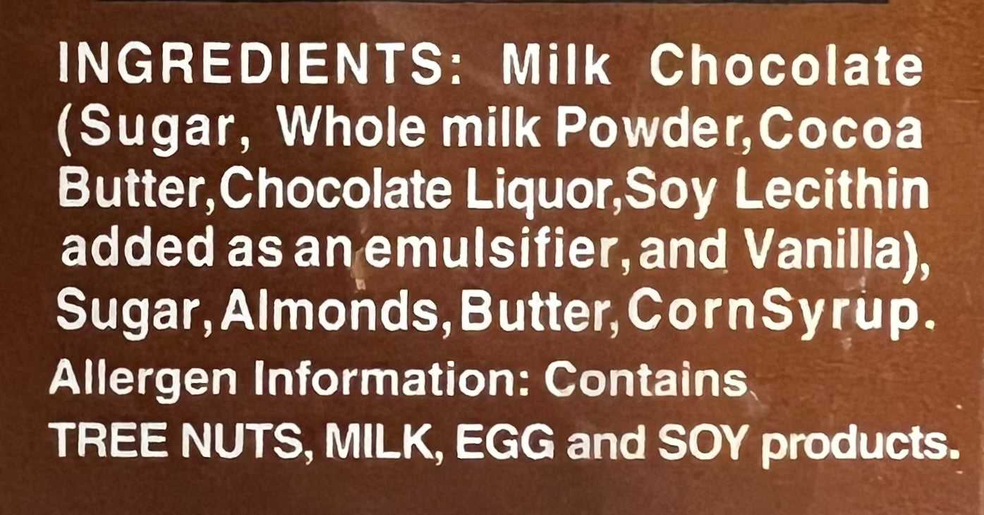 Owyhee Butter Toffee - Chunk Size - Chocolate - 1lb