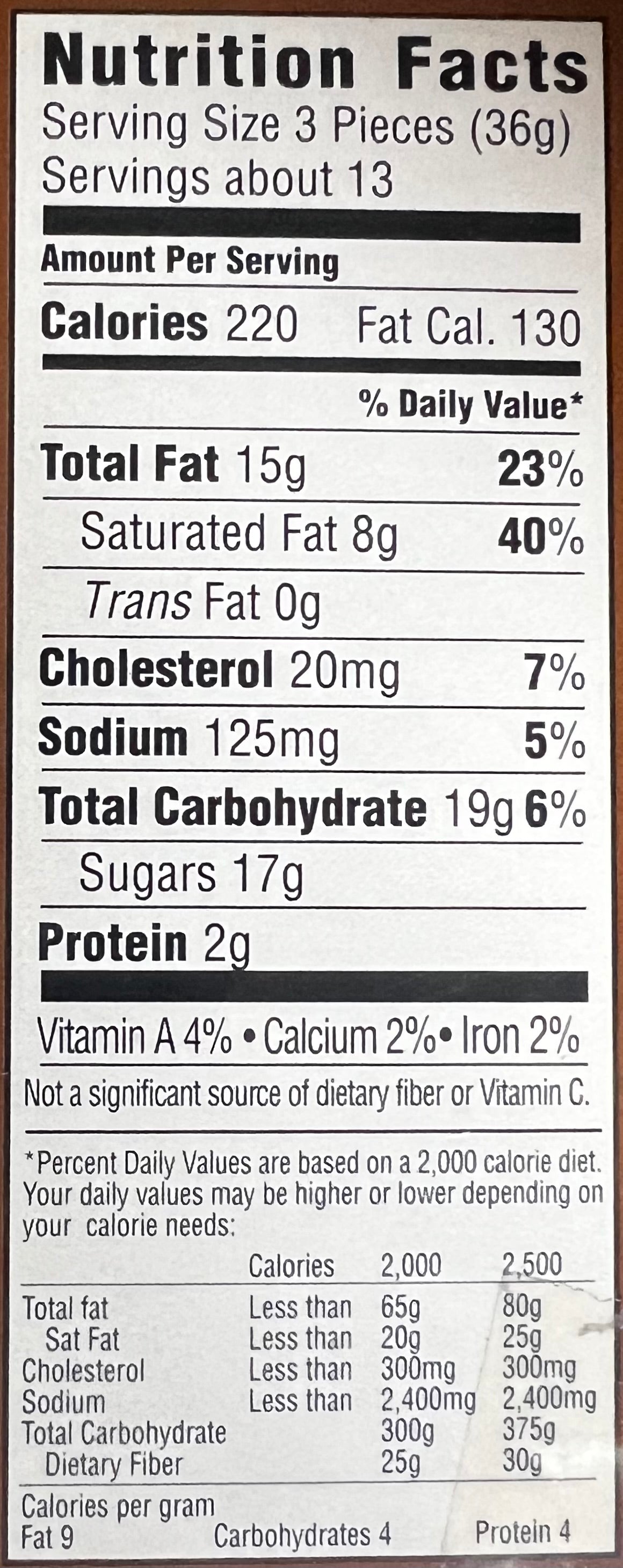 Owhyee Butter Toffee - Chunk Size - Chocolate - 2lb
