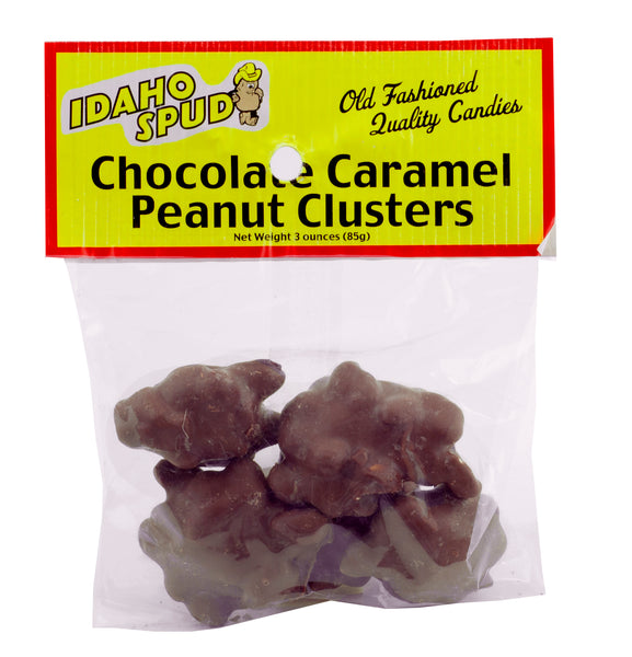 Old Fash Bag Choc Caramel Peanut Clusters 3 oz