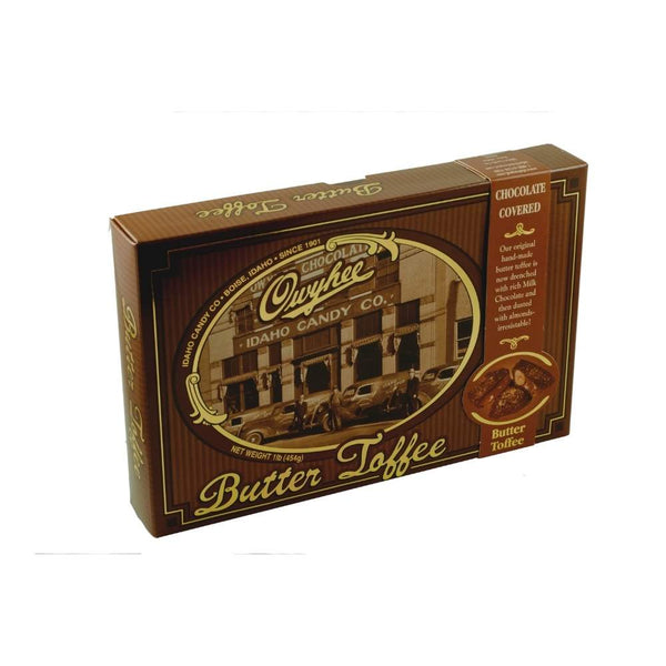 Owhyee Butter Toffee - Chunk Size - Chocolate - 2lb