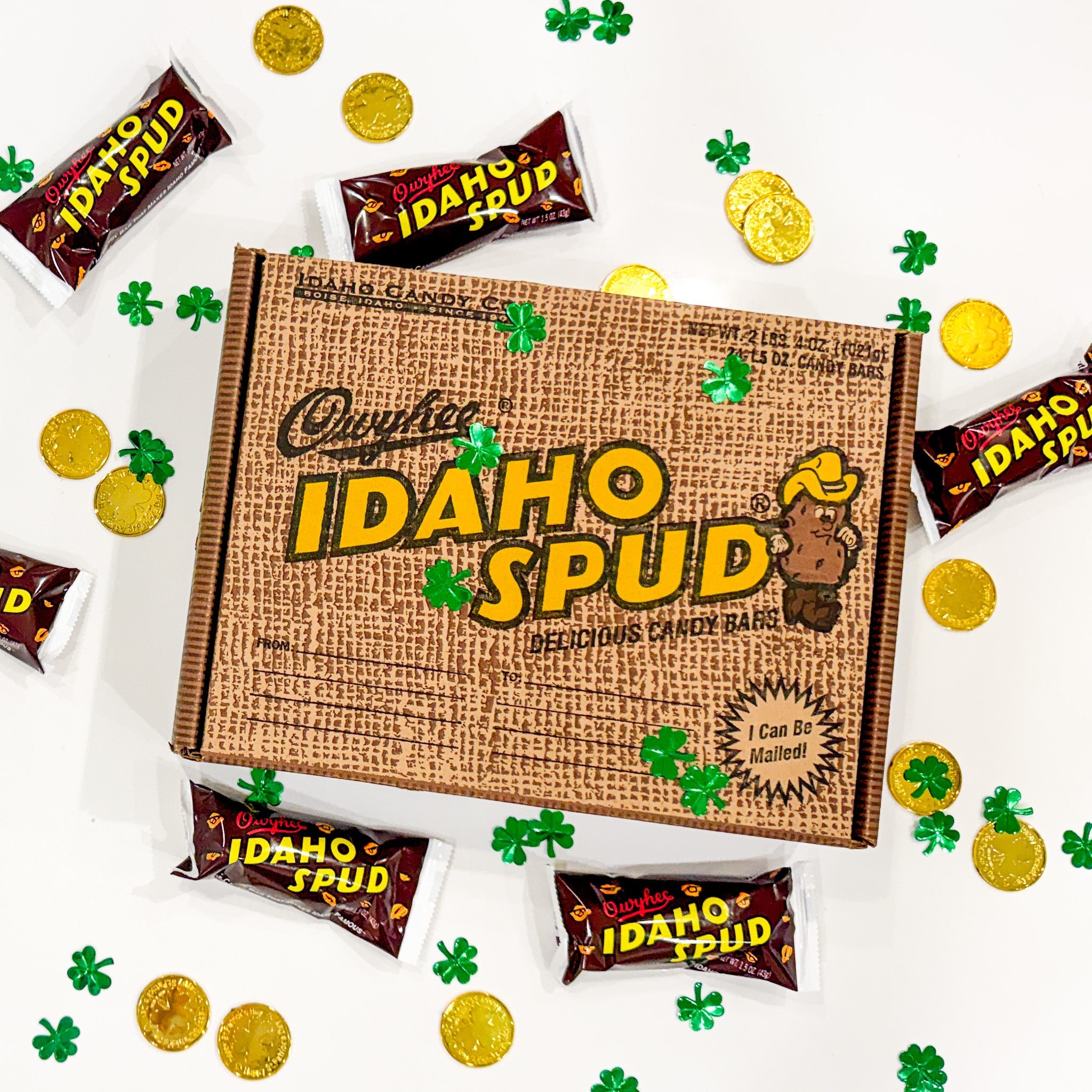 Celebrate St. Patrick’s Day with Idaho Spud Bars – Idaho Candy Company