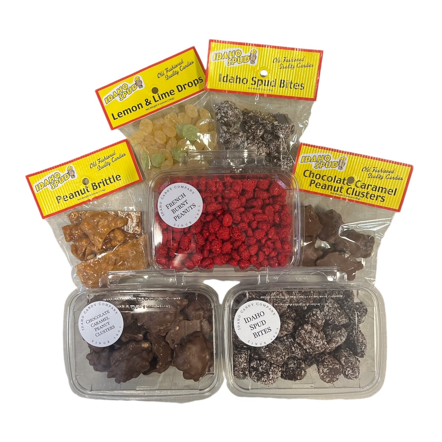 Bites, Peanuts, Brittles & Clusters