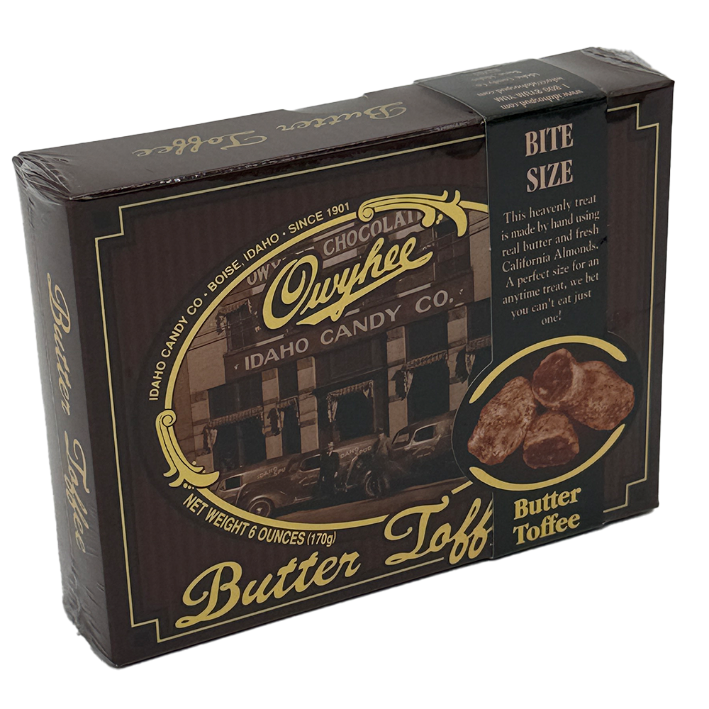 Owhyee Butter Toffee - Bite Size - 6oz