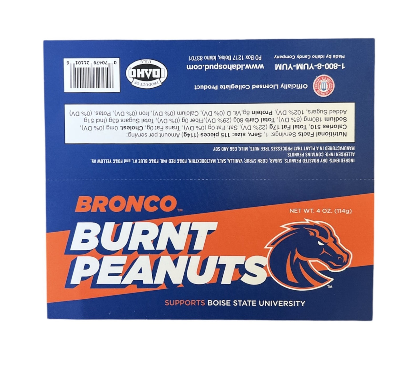 Bronco Burnt Peanuts - Bag - 4oz