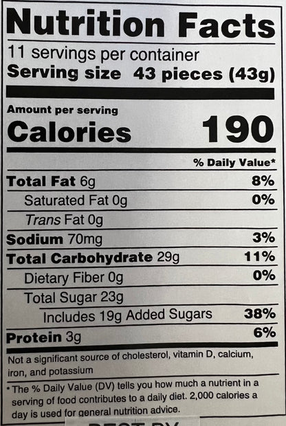 Burnt Peanuts - Tub - 17oz