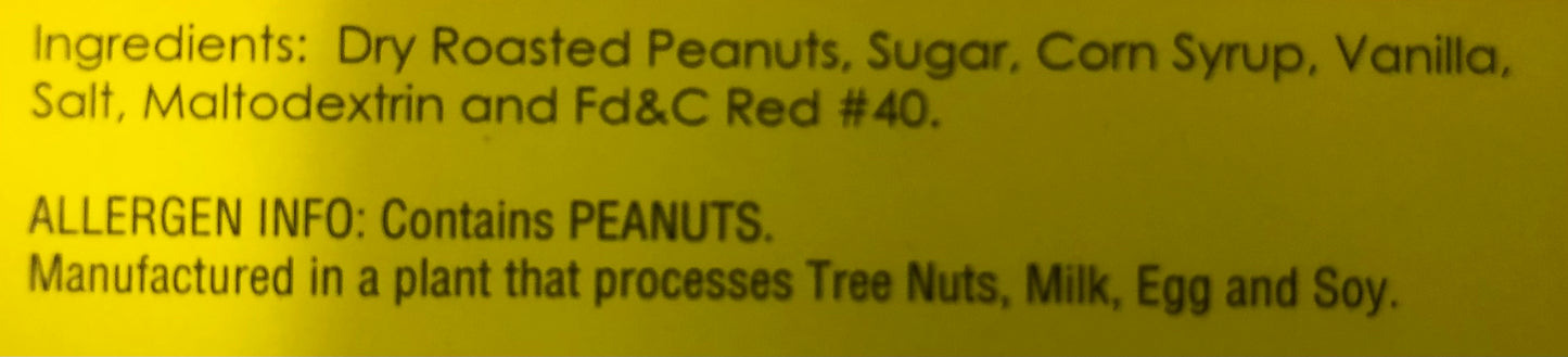 Burnt Peanuts - Bag - 4oz