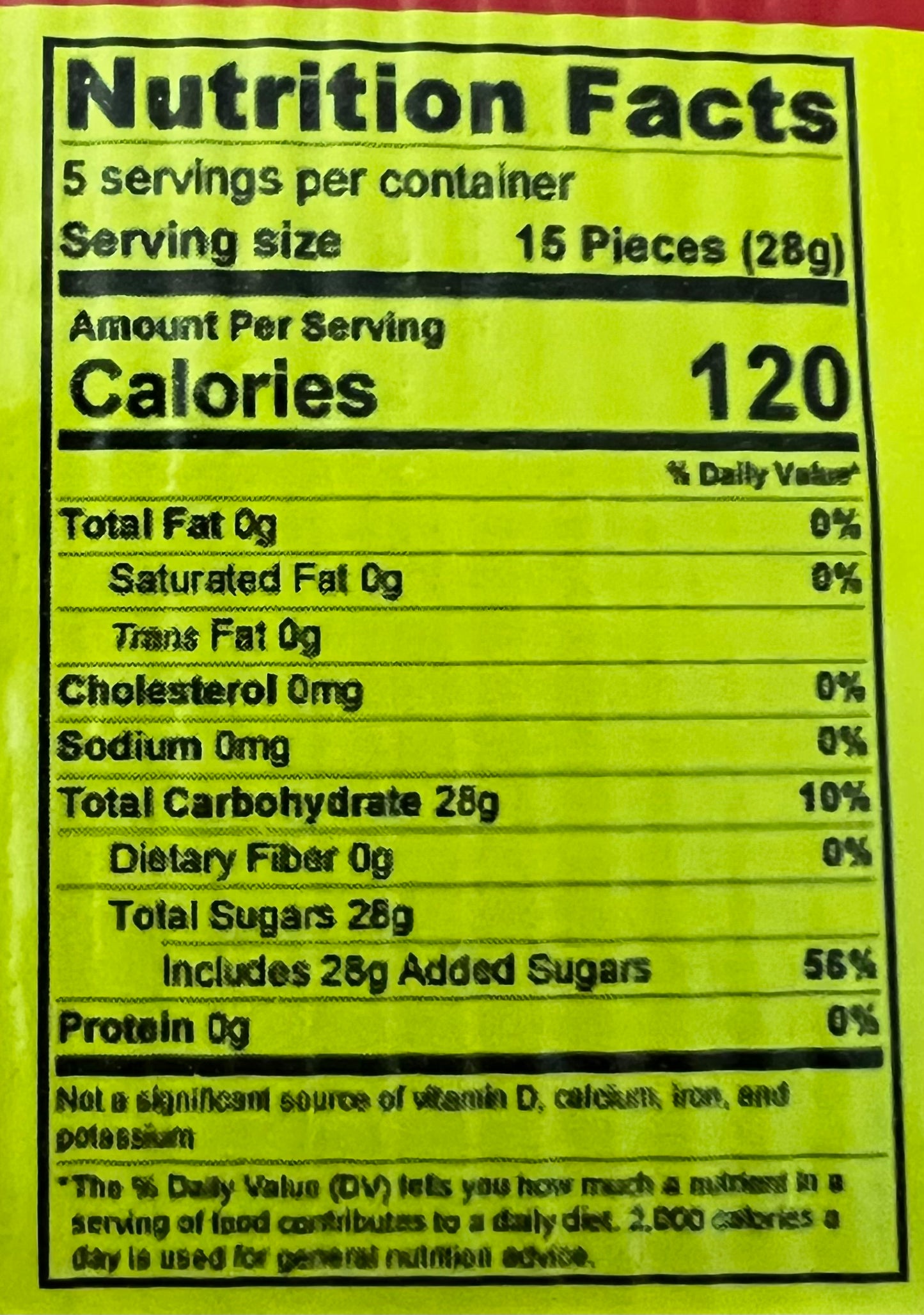 Lemon & Lime Drops - Bag - 5oz