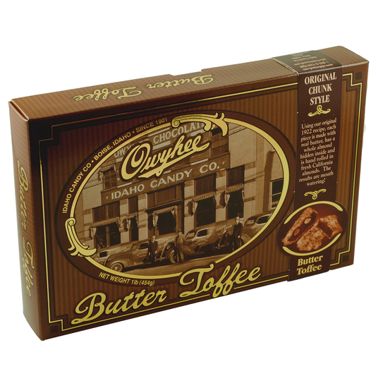 Owyhee Butter Toffee - Chunk Size - 1lb