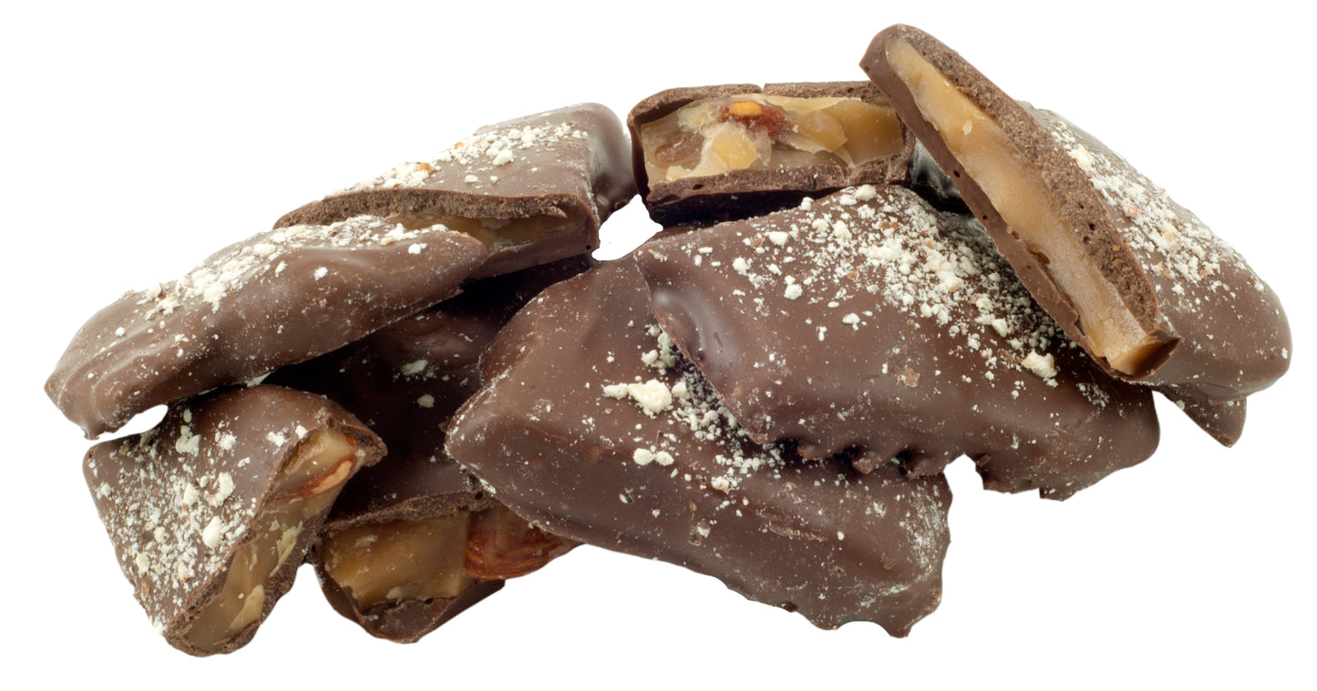 Owyhee Butter Toffee - Chunk Size - Chocolate - 1lb