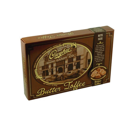 Owyhee Butter Toffee - Bite Size - 1 lb