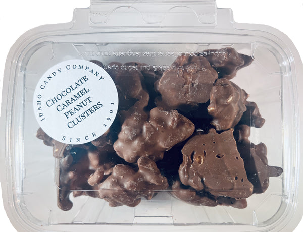 Tub Milk Chocolate Caramel Peanut Clusters 17 oz